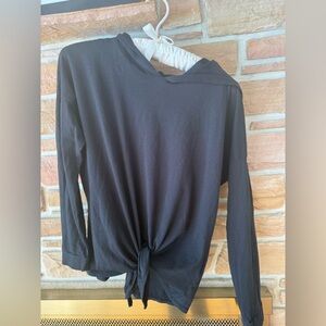 Beyond Yoga front tie hoodie XS